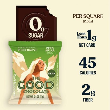 the good chocolate brand mint square highlight