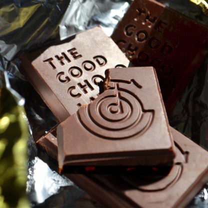 the good chocolate brand mint square foil