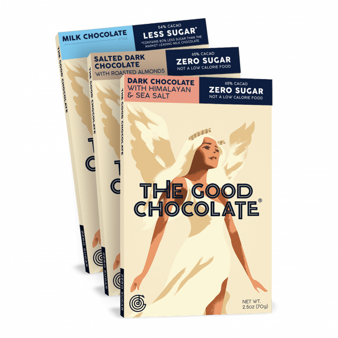 The Good Chocolate's Best Seller Chocolate Bundle 3 Bars