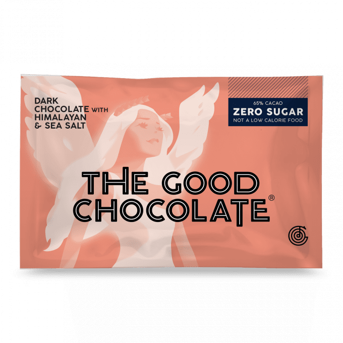 Single Packet of Dark Chocolate Himalayan & Sea Salt