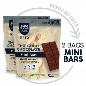 Signature Dark Chocolate 2 Bags Mini Bars