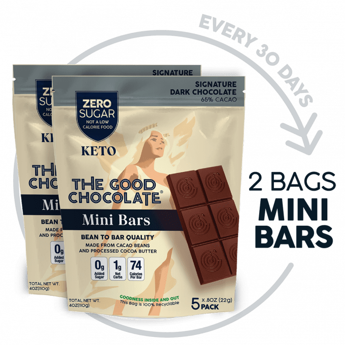 Signature Dark Chocolate 2 Bags Mini Bars