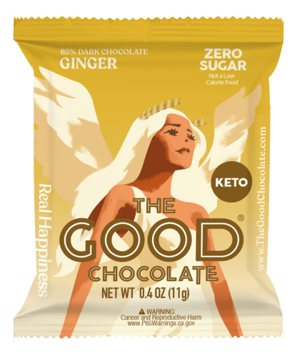 Ginger Chocolate Square Zero Sugar