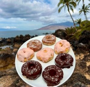 Chocolate Chewy Keto Donuts