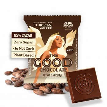 the good chocolate brand coffee Dark square Hero